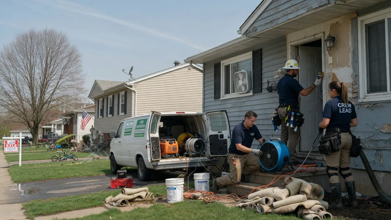 Flood Cleanup in Ledbetter, TX near me