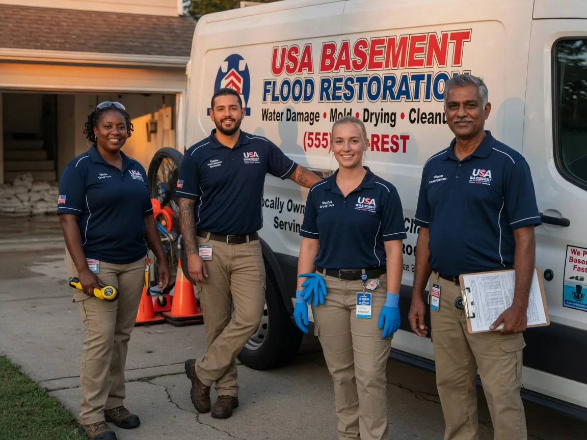 Basement Flood Cleanup company in Ledbetter, TX