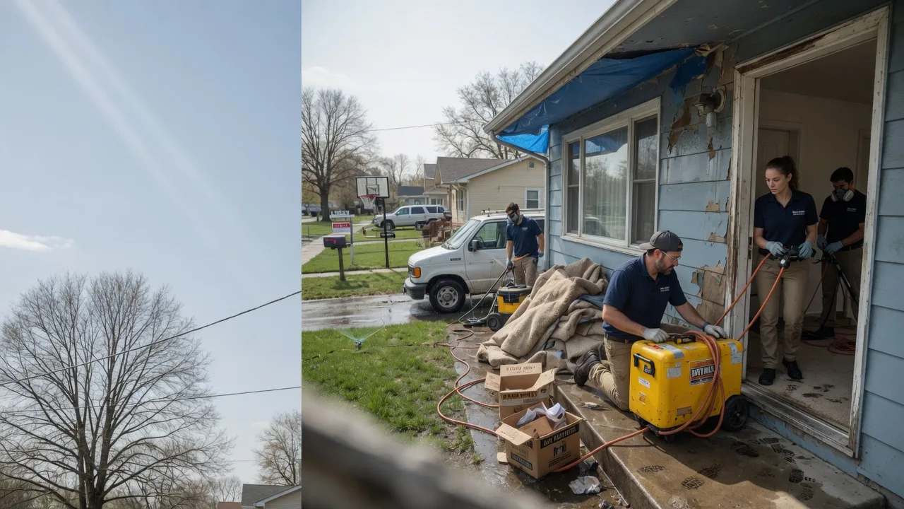 Basement Flood Cleanup in Ledbetter, TX near me